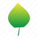 green, leaf, plant, set, tropical, unique, yellow