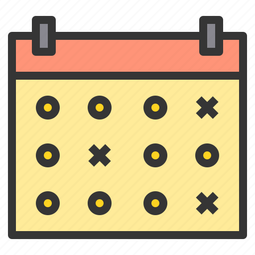 Calendar, education, learning, teacher icon - Download on Iconfinder