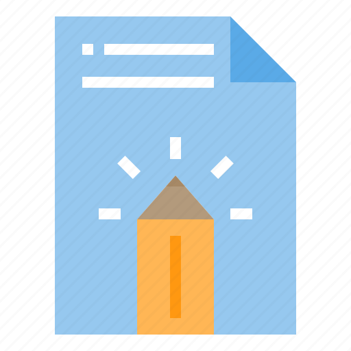 Education, essay, learning, pencil, teacher icon - Download on Iconfinder