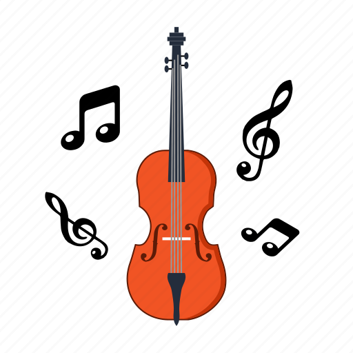 College, education, instrument, music, note, school, violin icon - Download on Iconfinder