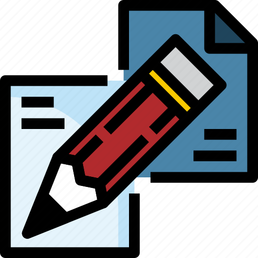 Education, learning, paper, pencil, school, study icon - Download on Iconfinder