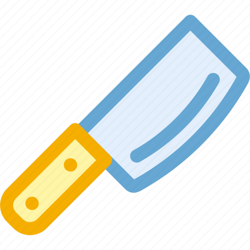 Chef, chopping, cleaver, cooking, kitchen, knife, meat cleaver icon - Download on Iconfinder