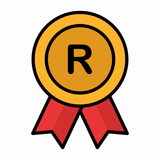 Registered, trademark, copyright, patent, badge icon - Download on Iconfinder