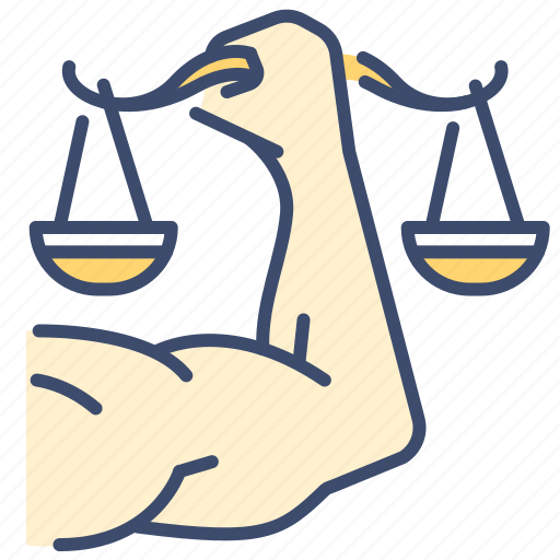 Labor, law, legal, legislation, strong icon - Download on Iconfinder
