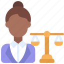 female, lawyer, woman, person, avatar, user