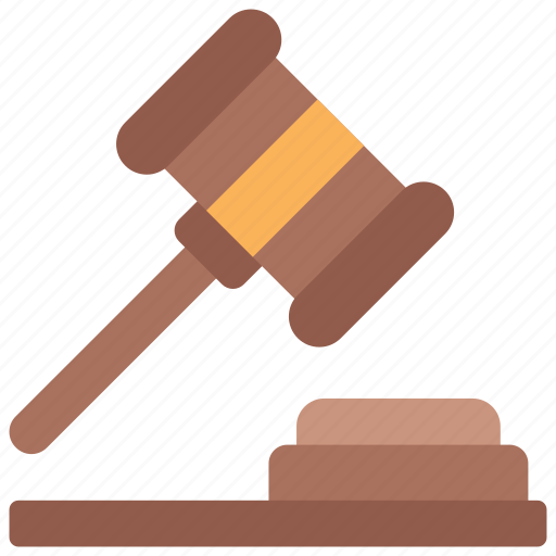 Judge, mallet, hammer, court, decision icon - Download on Iconfinder
