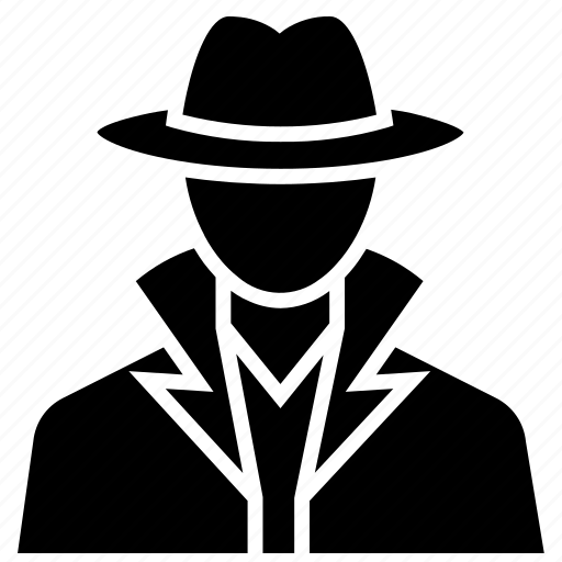 Agent, crime, criminal, detective, inspector, secret, spy icon - Download on Iconfinder