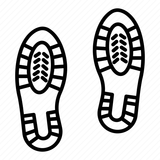 Shoes, print, crime, criminal, footprint, evidence icon - Download on Iconfinder