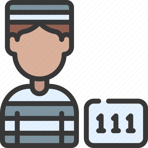 Criminal, crime, inmate, person, avatar icon - Download on Iconfinder