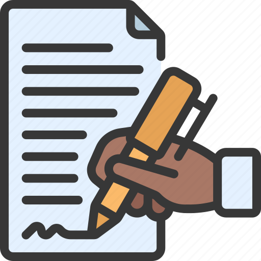 Sign, contract, signed, paper, file, pen, contracts icon - Download on Iconfinder