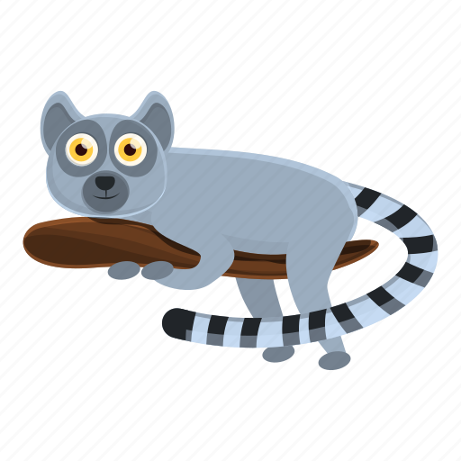 Lemur, jungle, tail, cute icon - Download on Iconfinder