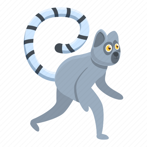 Walking, lemur, animal icon - Download on Iconfinder