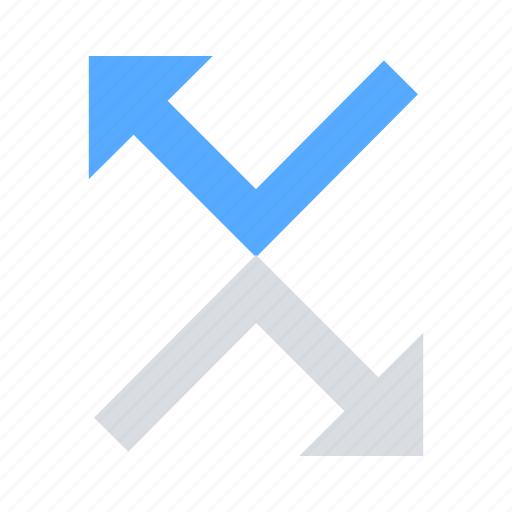Contradiction, divergence, opposite icon - Download on Iconfinder