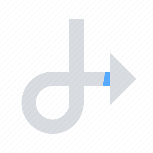 Direction, go, round, turn icon - Download on Iconfinder
