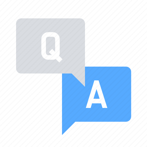 Q and a, q&a icon - Download on Iconfinder on Iconfinder