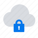 cloud, lock, protection