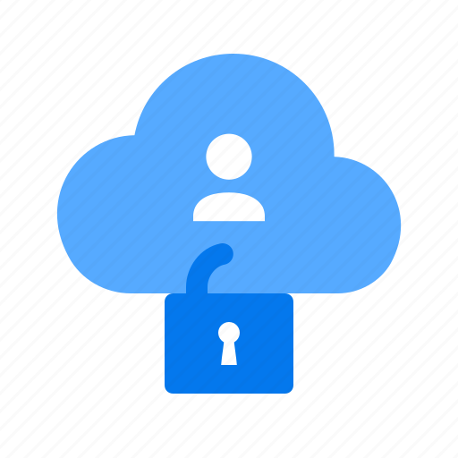 Cloud, lock, personal data icon - Download on Iconfinder