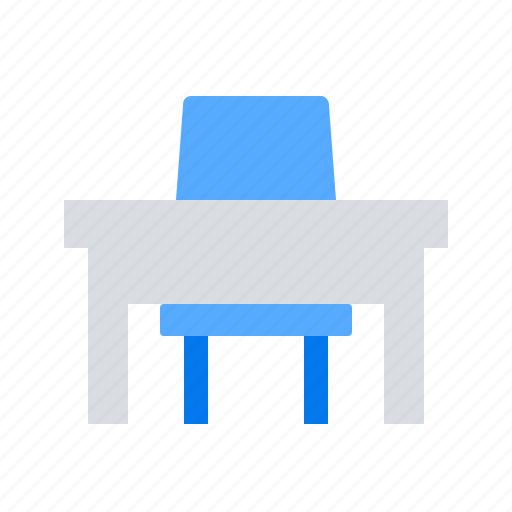 Chair, desk, table icon - Download on Iconfinder