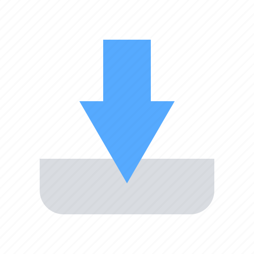 Arrow down, download, save icon - Download on Iconfinder