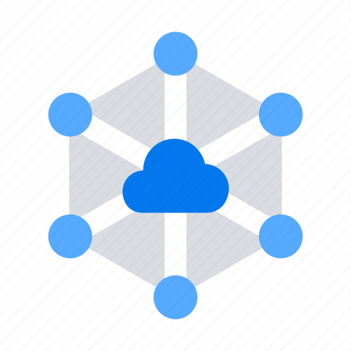 Cloud computing, network, share icon - Download on Iconfinder