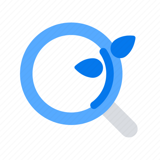 Leaf, organic search, research icon - Download on Iconfinder