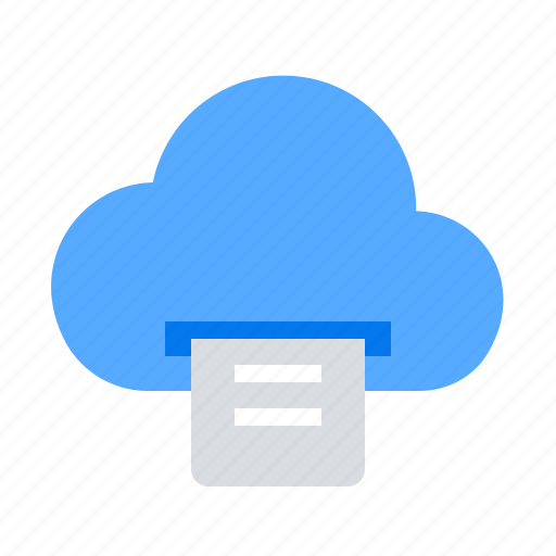 Document, file sharing, cloud icon - Download on Iconfinder