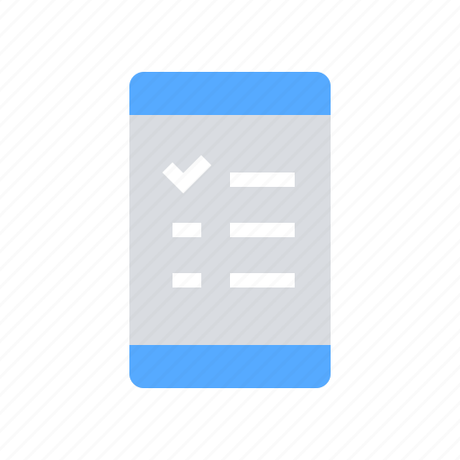 Check list, mobile testing, todo list icon - Download on Iconfinder