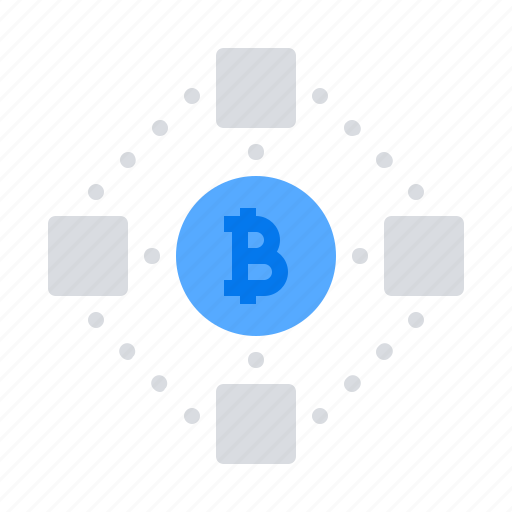 Bitcoin, blockchain, network icon - Download on Iconfinder