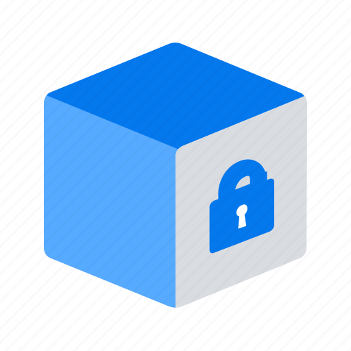 Blockchain, lock, secure icon - Download on Iconfinder