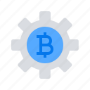cryptocurrency, gear, settings