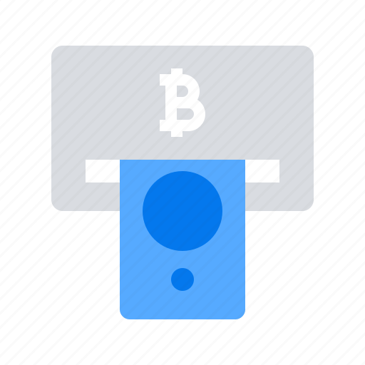Atm, bitcoin, withdraw icon - Download on Iconfinder