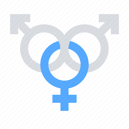 Bisexual, female, group sex, male icon - Download on Iconfinder