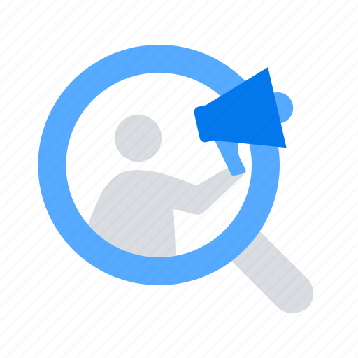 Infleuncer, marketing, search icon - Download on Iconfinder