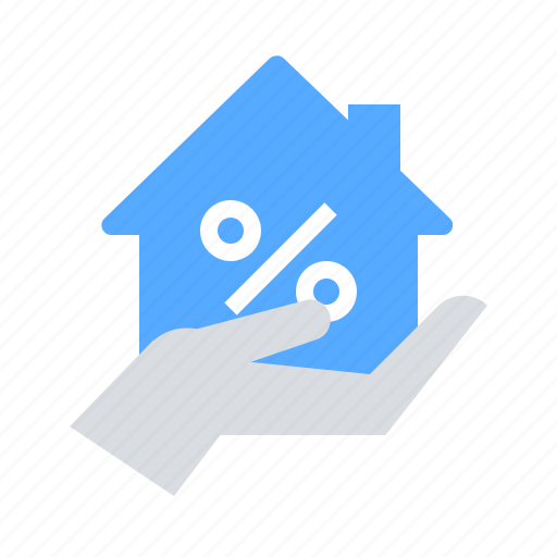 Hand, house, mortgage icon - Download on Iconfinder