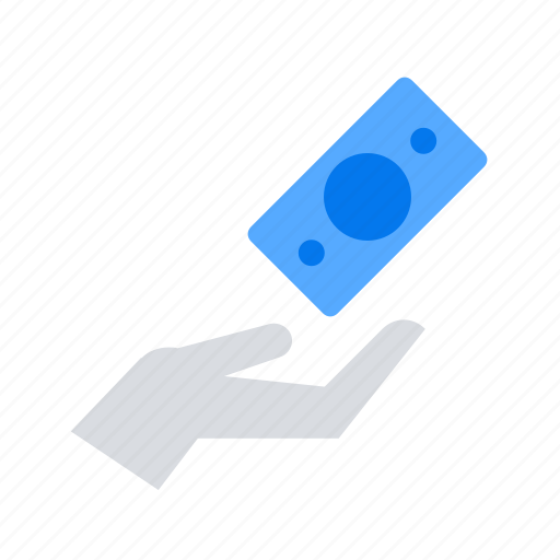 Hand, loan, lending money icon - Download on Iconfinder