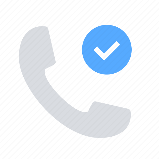 Call, checked, complete icon - Download on Iconfinder