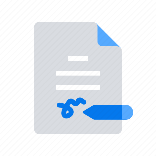 Agreement, document, pen icon - Download on Iconfinder