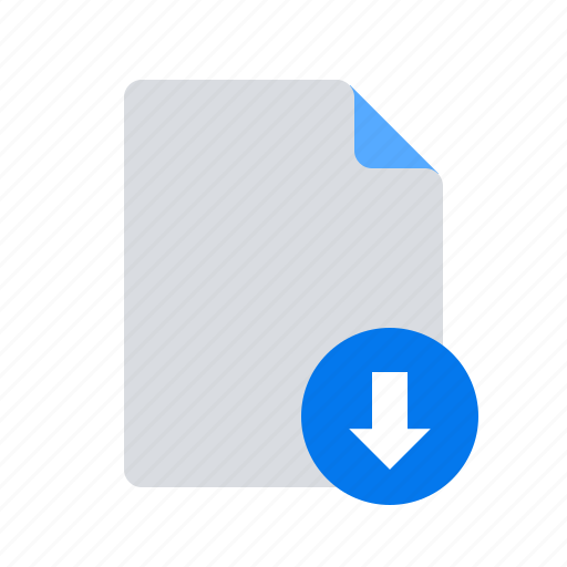 Document, download, save icon - Download on Iconfinder