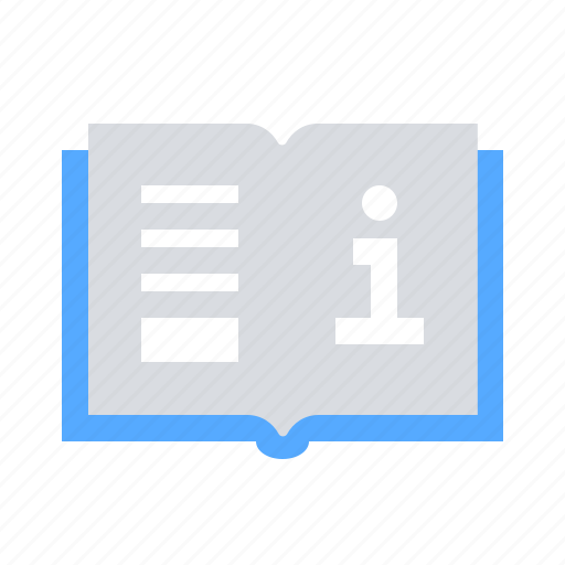 Book, info, manuals icon - Download on Iconfinder