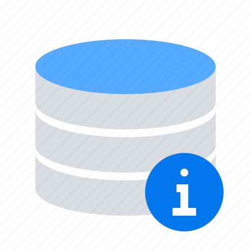 Database, info, storage icon - Download on Iconfinder