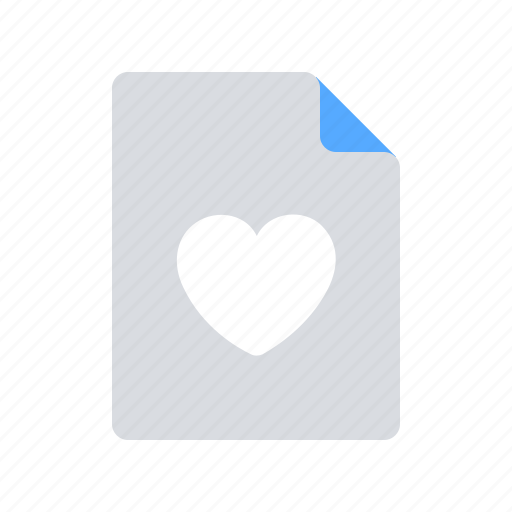 Document, favourite, like icon - Download on Iconfinder