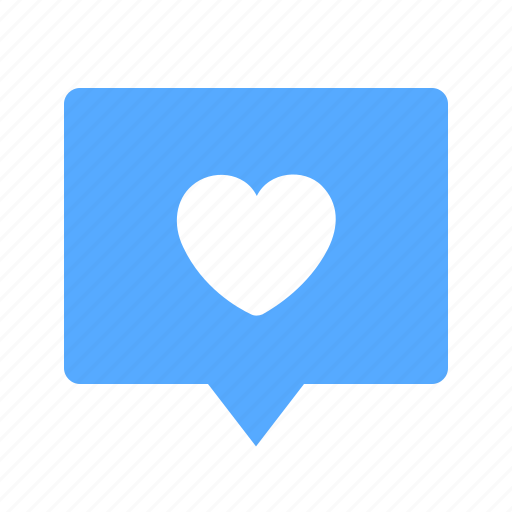 Heart, like, message icon - Download on Iconfinder