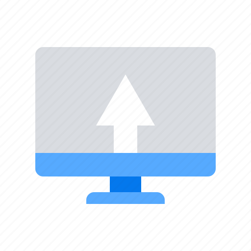 Arrow, screen, share icon - Download on Iconfinder