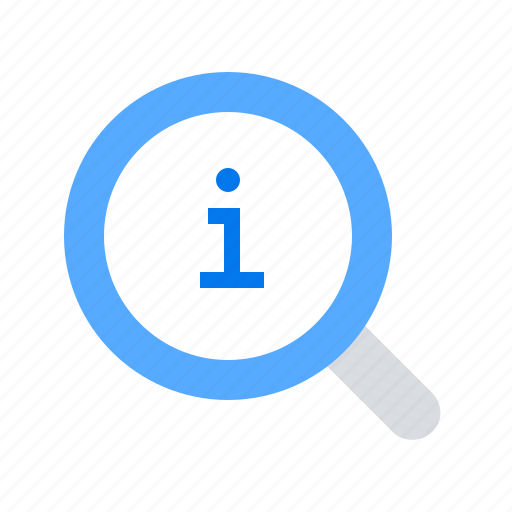 Info, information, search icon - Download on Iconfinder