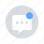 chat, message, notification 