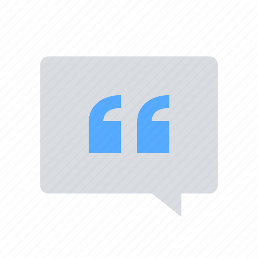 Chat, quote, testimonials icon - Download on Iconfinder