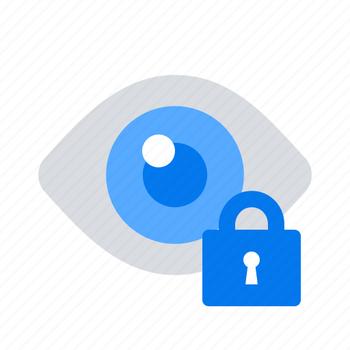 Eye, lock, view icon - Download on Iconfinder on Iconfinder