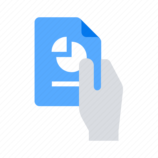 Document, hand, report icon - Download on Iconfinder