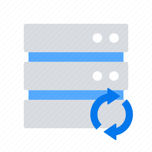 Database, reload, server icon - Download on Iconfinder