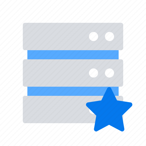 Favourite, server, star icon - Download on Iconfinder
